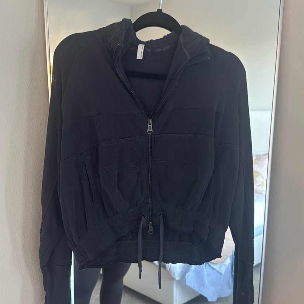 Free people movement zip sweatshirt